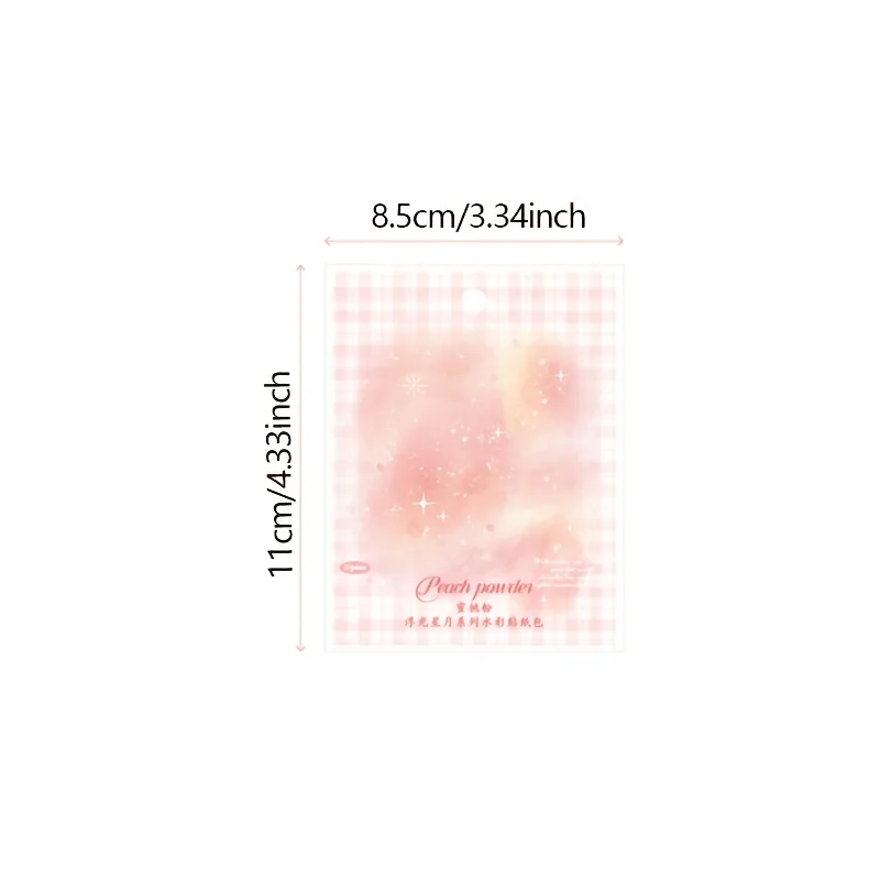 قطعة واحدة، ملصق تزيين لتقديم الألوان القديمة، مصنوع من مادة PET المقاومة للماء، مناسب للديكور الأساسي للمحاسبة بنفسك