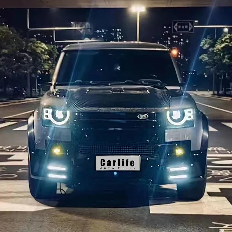 

Change To Lumma Bumpers Body Kit PP Material For Defender 90/110/130 2019+.