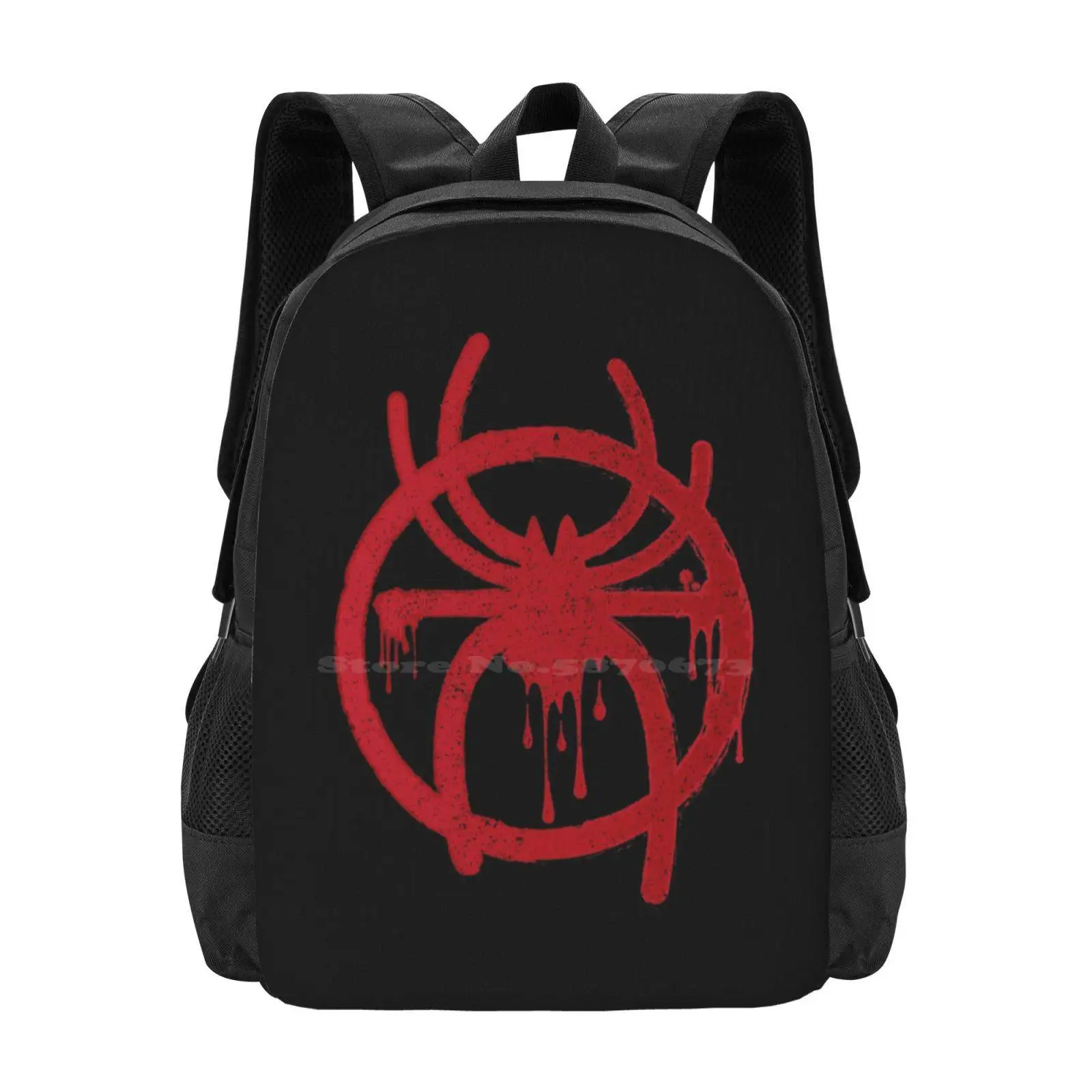 Spider-Verse Bag Backpack For Men Women Girls Teenage Comics Movie Spider Verse Spiderverse Miles Morales Peter Parker Comic