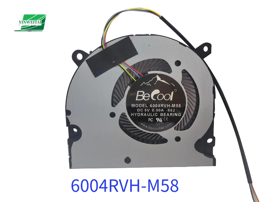 6004RVH 6504 Wentylator CPU do laptopa MEDION AKOYA 40070062 DC5V 6004RVH-52 6004RVH-M55 6004RVH-M58 6004RVH-M51-598 — zdjęcie produktu 2