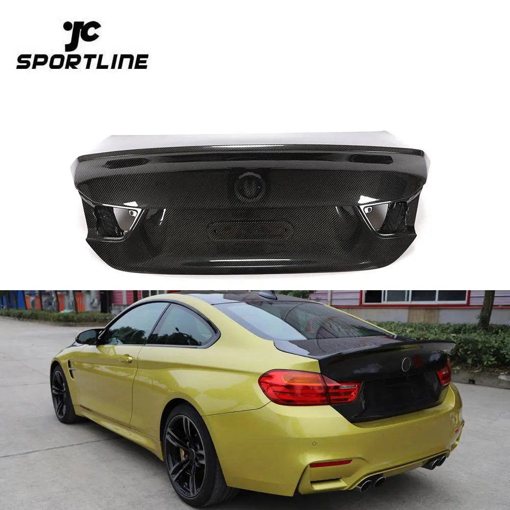 

Модифицированный задний багажник из сухого карбона для BMW F82 M4 2014-2019, серия Luxury 4.