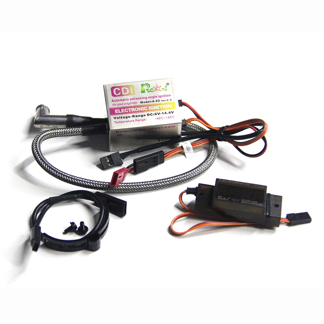 CDI + Hall Sensor + Tachometer Sets for TOYAN Gasoline Engine Model / Gasoline Converted From Methanol Engines dropshipping