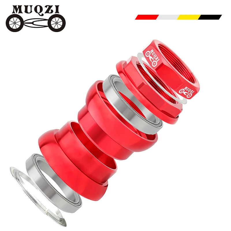 MUQZI MTB Bike 34mm Headset for Brompton Folding Bicycle Ultralight Thread 1-1/8\