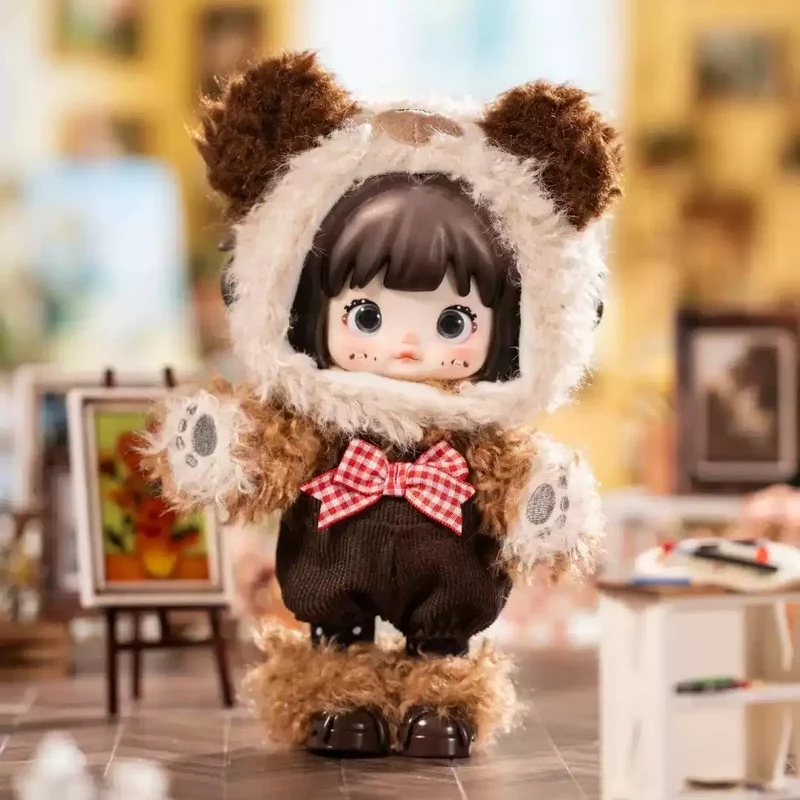 

Оригинальная виниловая фигурка Nommi Fovest Kingdom Series в слепой коробке, подарок для девочки, механические шарнирные куклы Poupéea articulations mécaniques