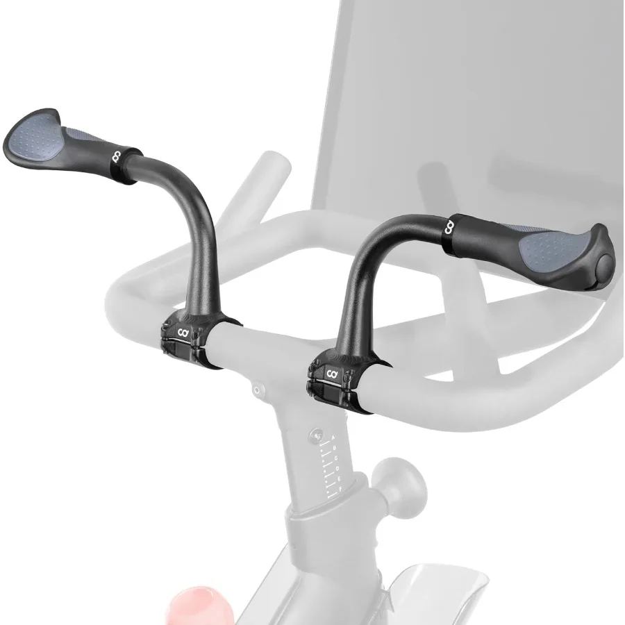 

CyclingDeal 1 Pair of Handlebar Extenders for Indoor Exercise Bike - Ideal Handlebar Extension Accessory for Enhanced Comfort a