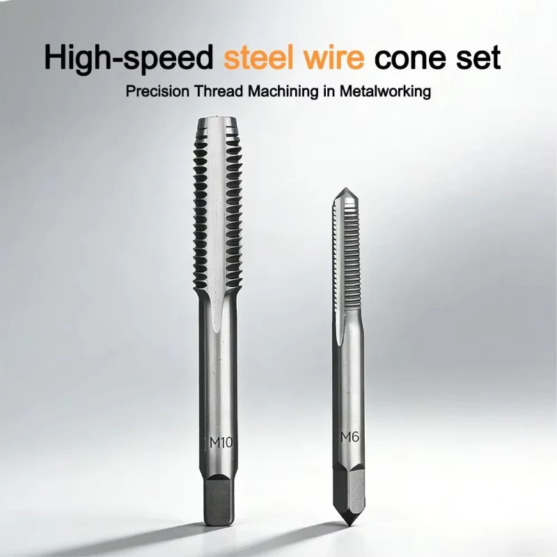 1Pcs Stainless Steel Taps, Machine Taps for Threading, Machine Tap, M2 M3 M4 M5 M6 M8 M10 M20  HSS Spiral Point  Taps for Blind