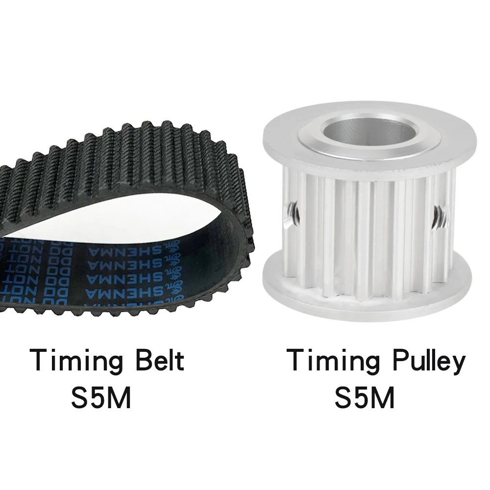 S5M-Type 19T polia da liga, passo circular do dente, furo da roda, STD5M correia dentada, 11mm, 17mm, 22mm, 27mm, 5mm, 6mm, 6,35mm, 8 milímetros, 10 milímetros, 12 milímetros