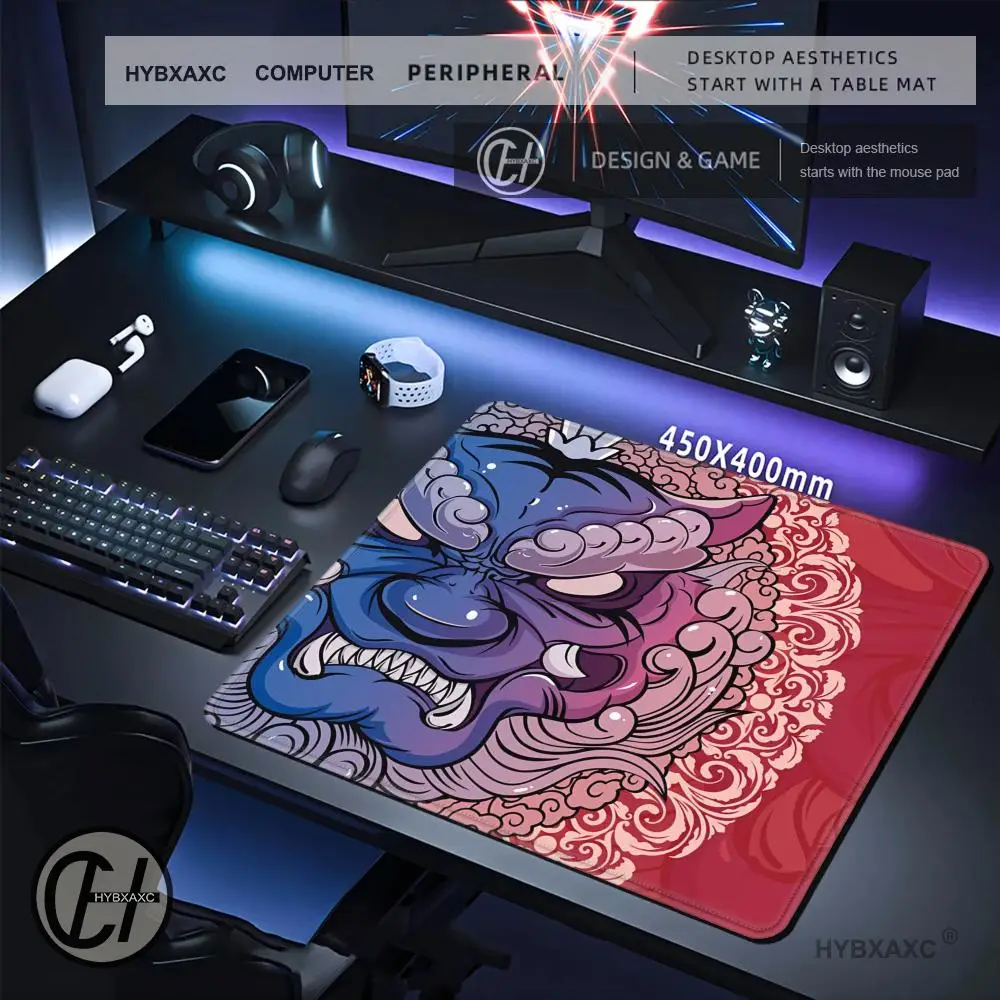 E-sports tigre bonito pequeno mouse pad jogos laptops mousepad gamer tapete teclado protetor de mesa anime dos desenhos animados mouse pads