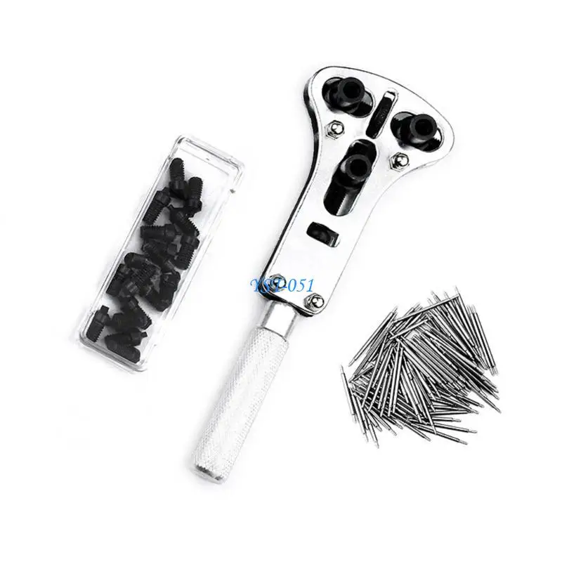 E15A 147 조각 전문 시계 수리 도구 스프링 바 도구 세트 시계 제조 업체-수집가를위한 시계 밴드 링크 핀 도구 세트