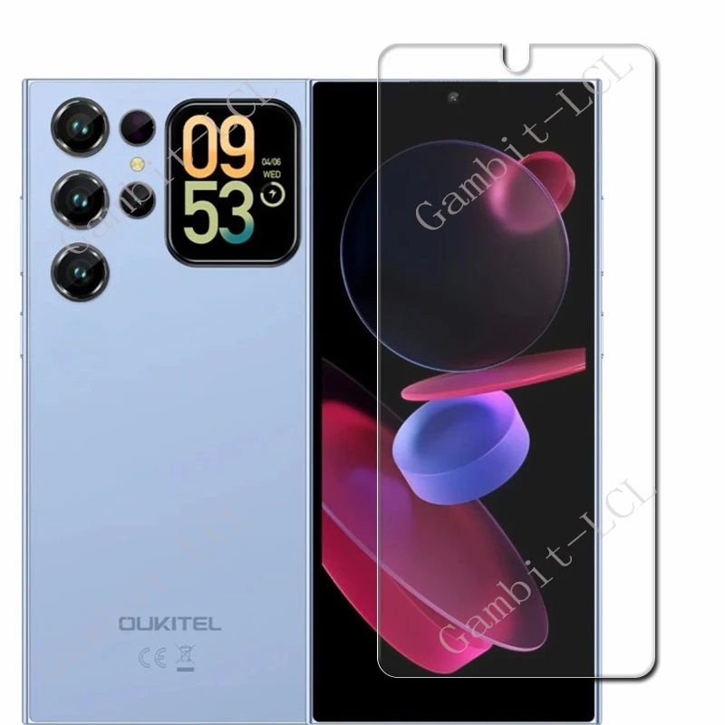 4PCS For Oukitel C62 Pro Screen Protective Tempered Glass ON OukitelC62Pro OukitelC62 C62Pro GT 6.88