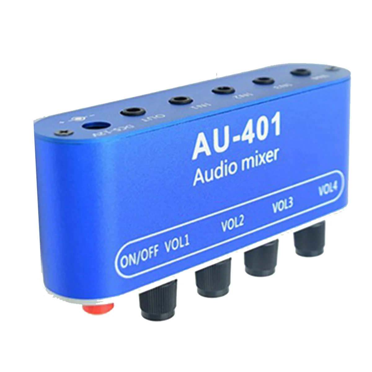 POP-lDC 5 В-12 В AU-401 стерео аудиомикшер 4 входа 1 выход плата индивидуального управления микширование звука наушники «сделай сам»