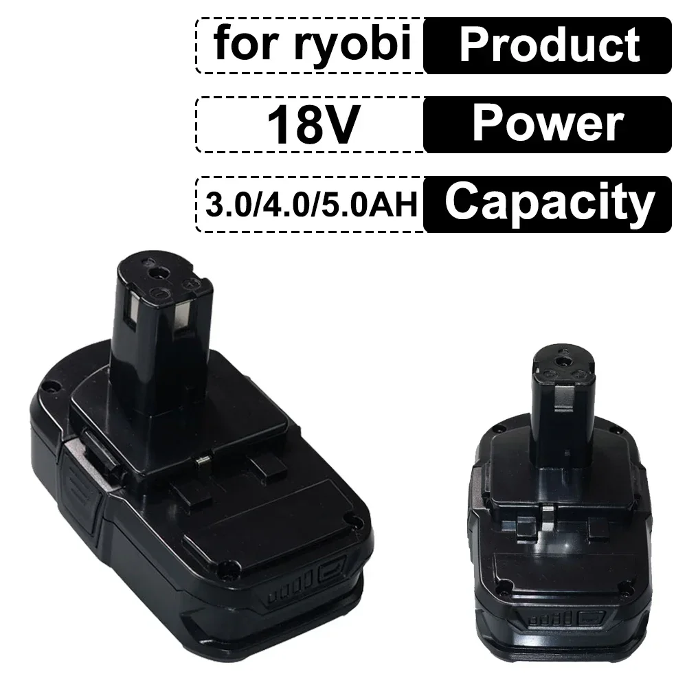 

For RYOBI 18V 3000/4000/5000mAh Li-ion Batterie Replacement battery for Cordless Drill P108 P104 P105 P102 P103