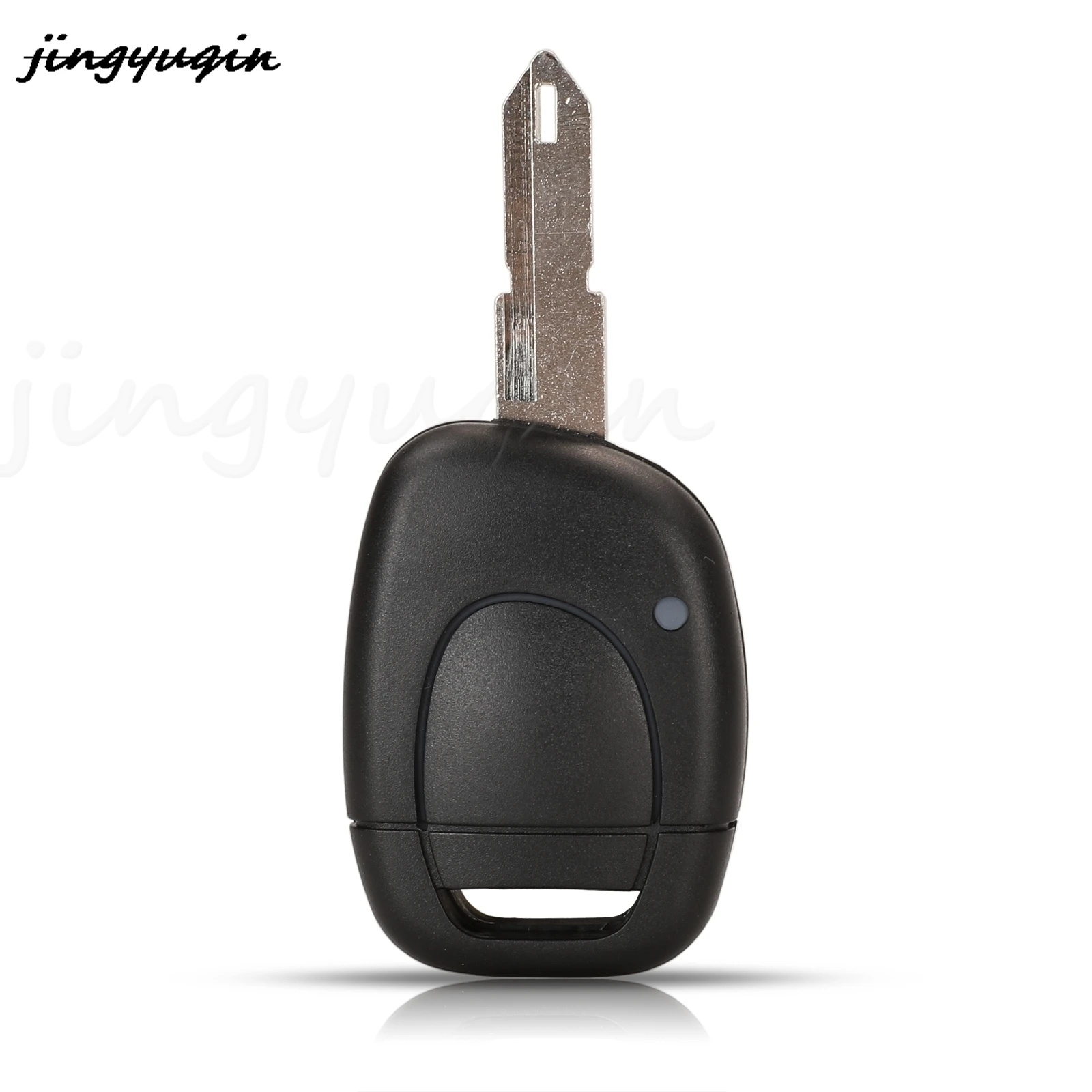 jingyuqin 1 Buttons Replacement Remote Key Case Shell For Renault Twingo Clio Kangoo Master