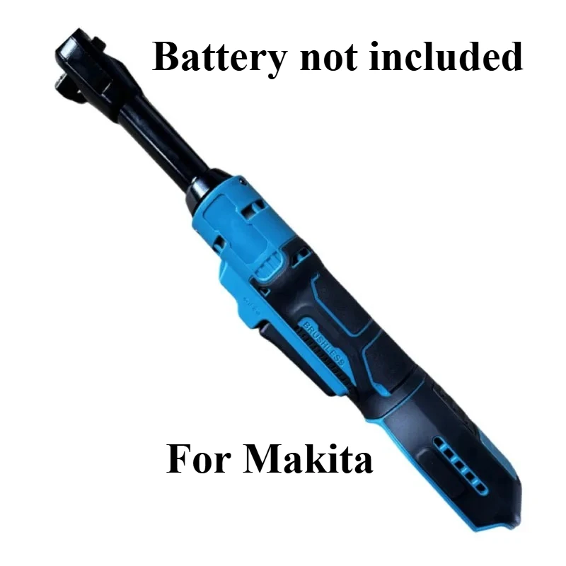

Suitable For Makita 18V Battery Brushless Electric Ratchet Wrench 1/2" Extended Head Removal Screw Nut Cordless Driver Power
