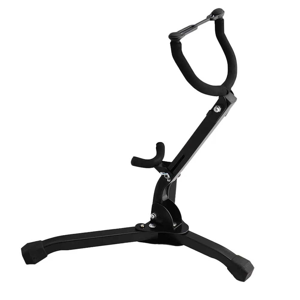 

Saxophone Display Stand Sponge Cushion Detachable Folding Tripod Holder Multi-functional Racks Iron
