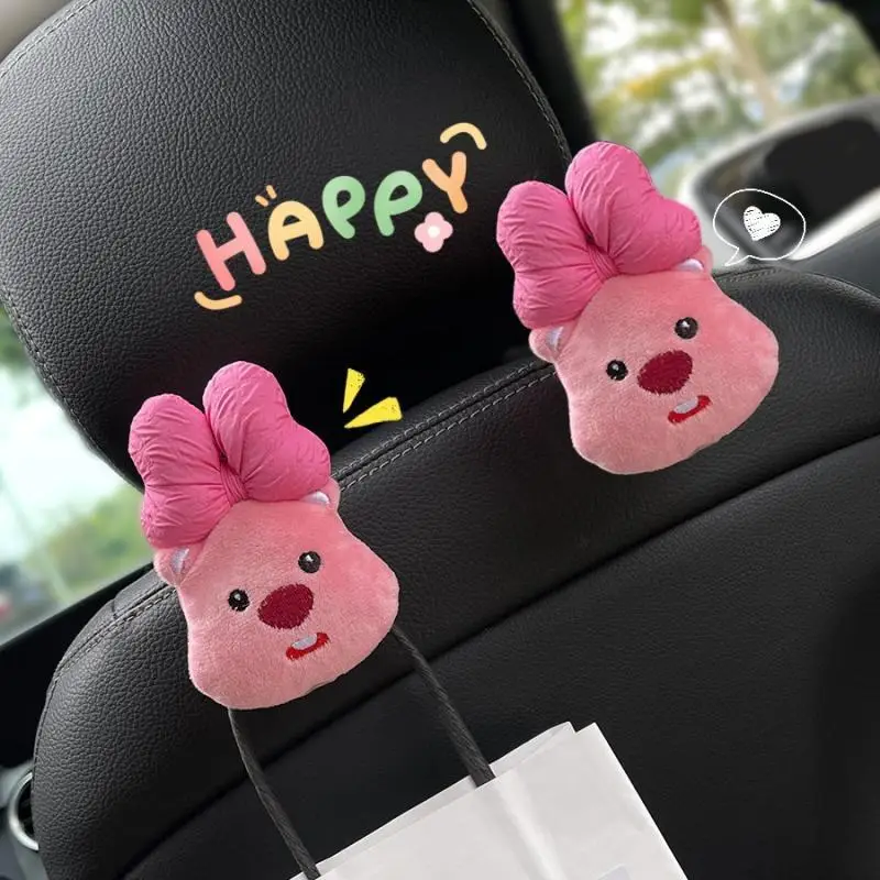 Car Decoration Anime Cartoon Loopy Plush Toy Creativity Vehicle Mounted Multifunction Hook Up Kawaii Car Seat Hook Up Girl Gift