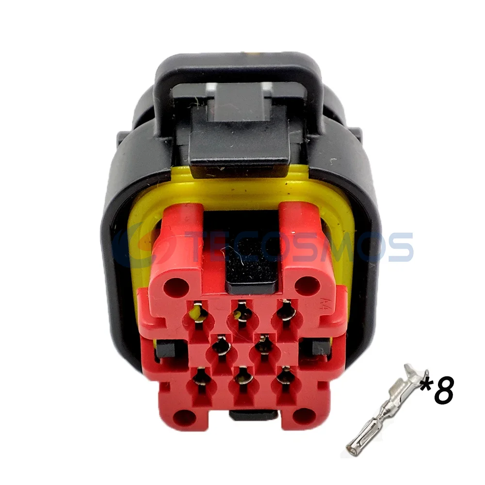 

8 Pin Female Waterproof Automotive Connector Wire harness plug 776286-1 With Pins 770520-1 776280-1 PCB socket
