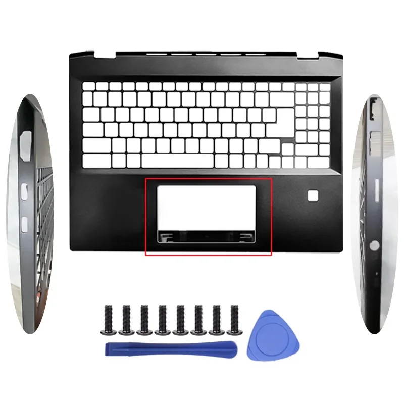 حافظة كمبيوتر محمول جديدة لـ MSI Summit E16 MS-1591 MS-1592 MS-1593 إطار أجهزة الكمبيوتر المحمولة LCD الغطاء الخلفي Palmrest الغطاء العلوي الغطاء السفلي