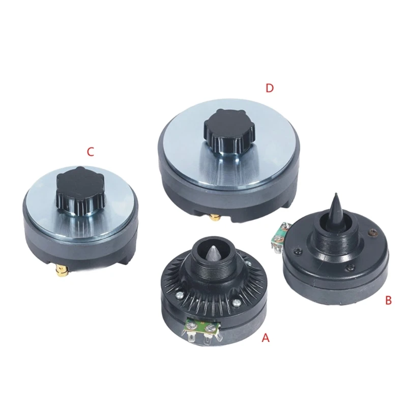 34mm Tweeter Horn  Head Magnetic Professional Stage Treble Speaker DIY Screw On High Sensitivity 70W 80W 8OHM