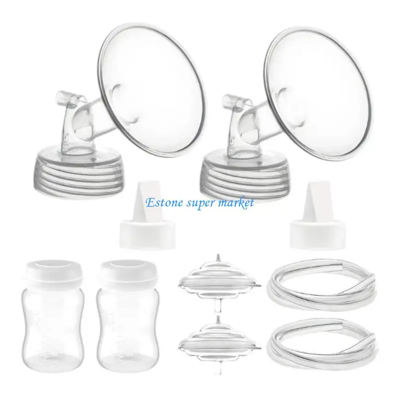 090B 8Pieces Milk Pump Replacement Part Compatible for Spectra S1 9 + PPSU