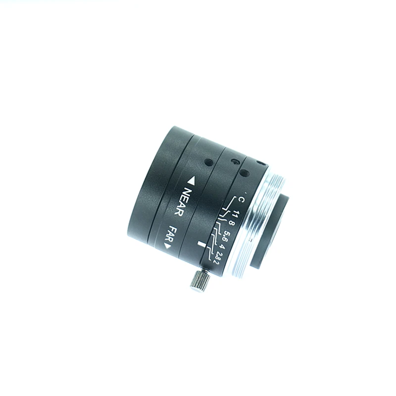عدسة FA 5MP 6 مم F2.0 C-Mount عدسة رؤية الآلة اليدوية عدسة CCTV القزحية للكاميرا الصناعية #2