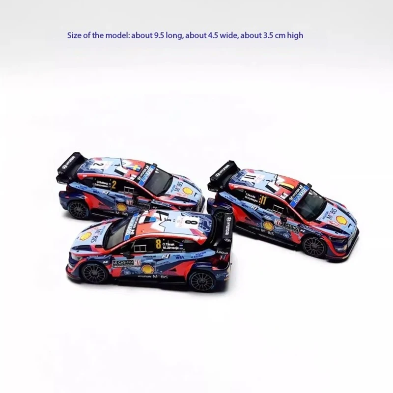 IXO ダイキャスト合金 1/43 スケール i20 2022 モンテカルロラリーカーモデルクラシック大人のお土産ギフトホビー & おもちゃ