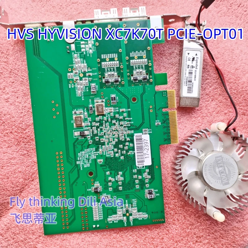 XC7K70T-3FBG676 XC7K70T 개발 보드, XILINX KINTEX-7 FPGA 개발 보드 HVS HYVISION PCIe-OPT01 REV F
