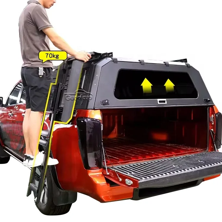 

Крутой автомобиль, крутые автомобильные аксессуары, Ranger Hilux Dmax, жесткий навес, задняя дверь, стремянка, совместимые с звукоснимателями Tacoma Silverado