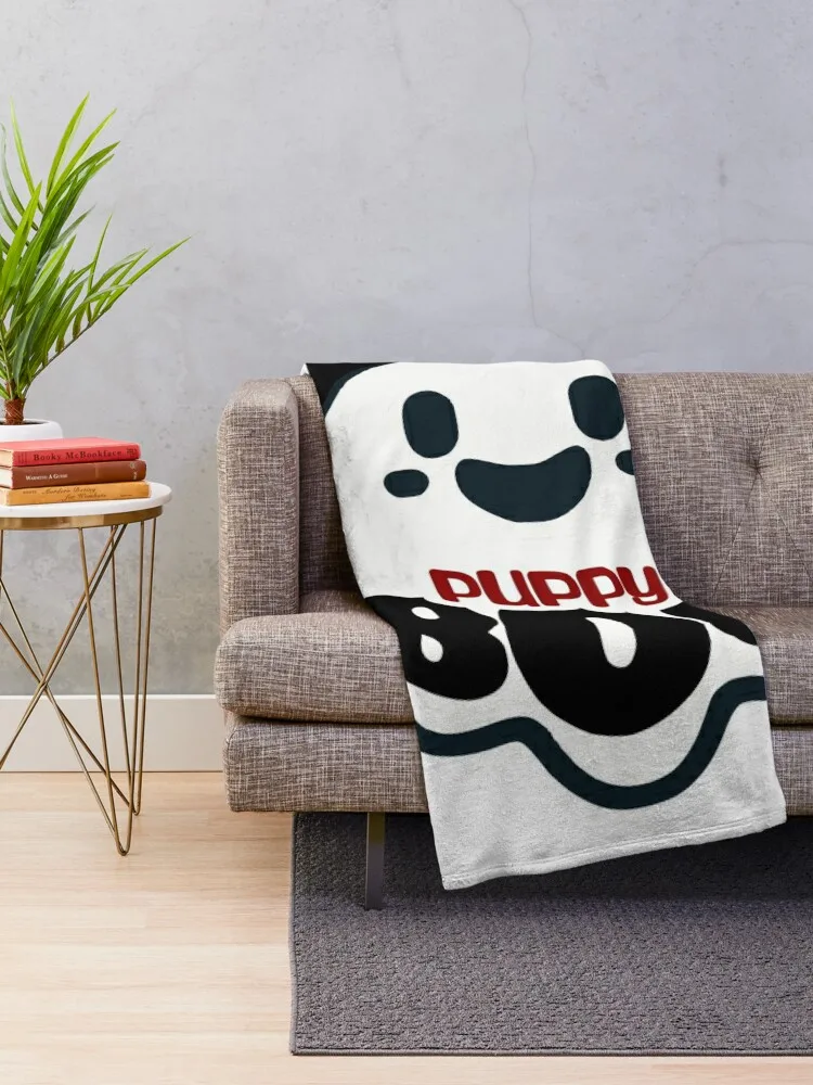 Matching Family Halloween Costumes - Puppy Boo Ghost Design Throw Blanket Weighted funny gift Blankets