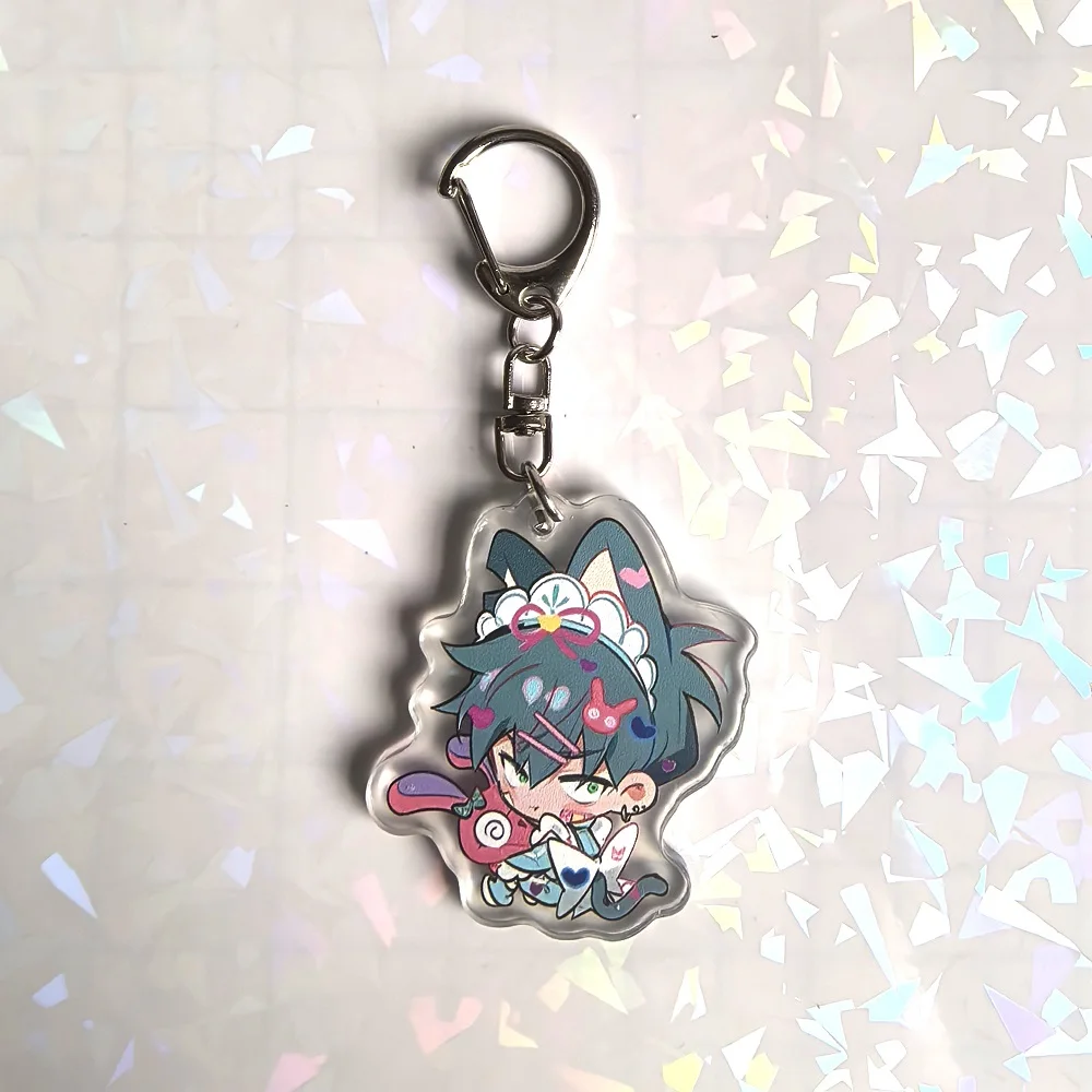 ALIEN STAGE IVAN & TILL Dangle-dangle keychain man Acrylic chain for pants womans key chain men pendant Girls Jewelry llavero