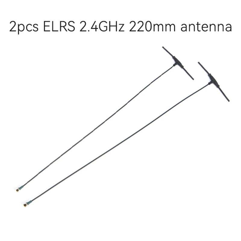 Confezione da 2 pezzi antenna per ricevitore segnale stabile. Configurazione rapida 2,4 GHz/915 MHz