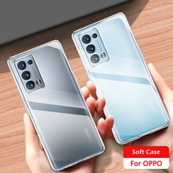 Case For OPPO A96 A95 A94 A93 A92 5G A74 A73 A72 A55 A54 A53 A52 5G A55S A16E A11S A16K A54S A53S A16 Silicone Clear Soft Case