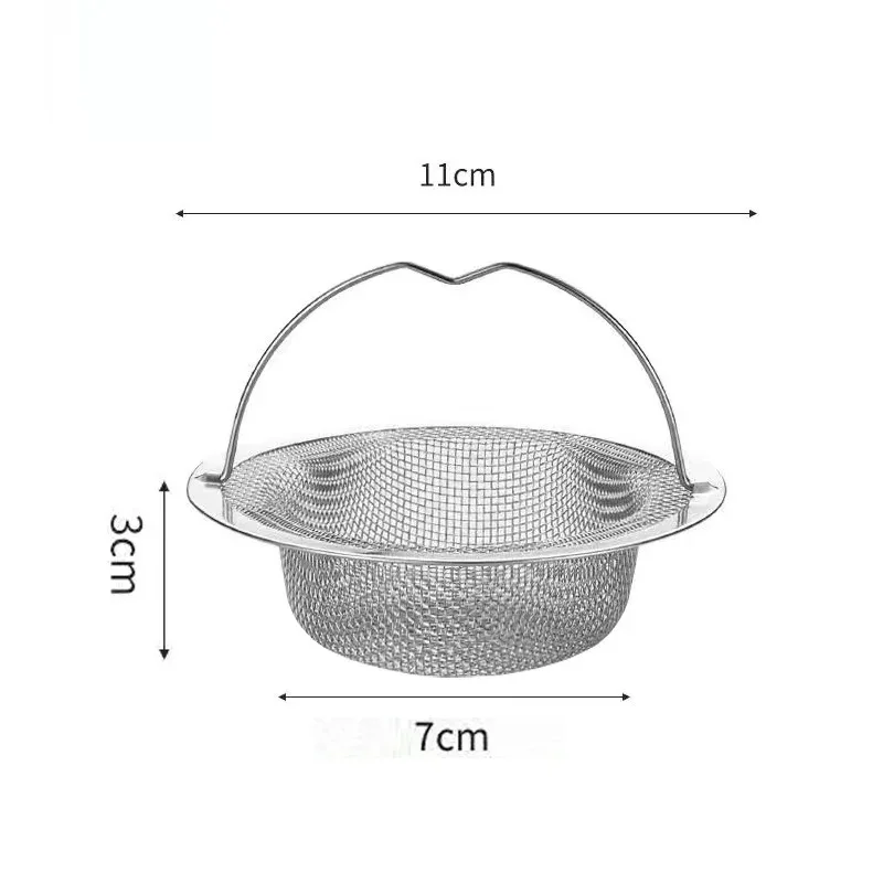 

High Quality Hot Selling 1Pcs for Stainless Steel Kitchen Sink Filter, Garbage Food Residue/Hair Catcher, Keep Your Bathtub