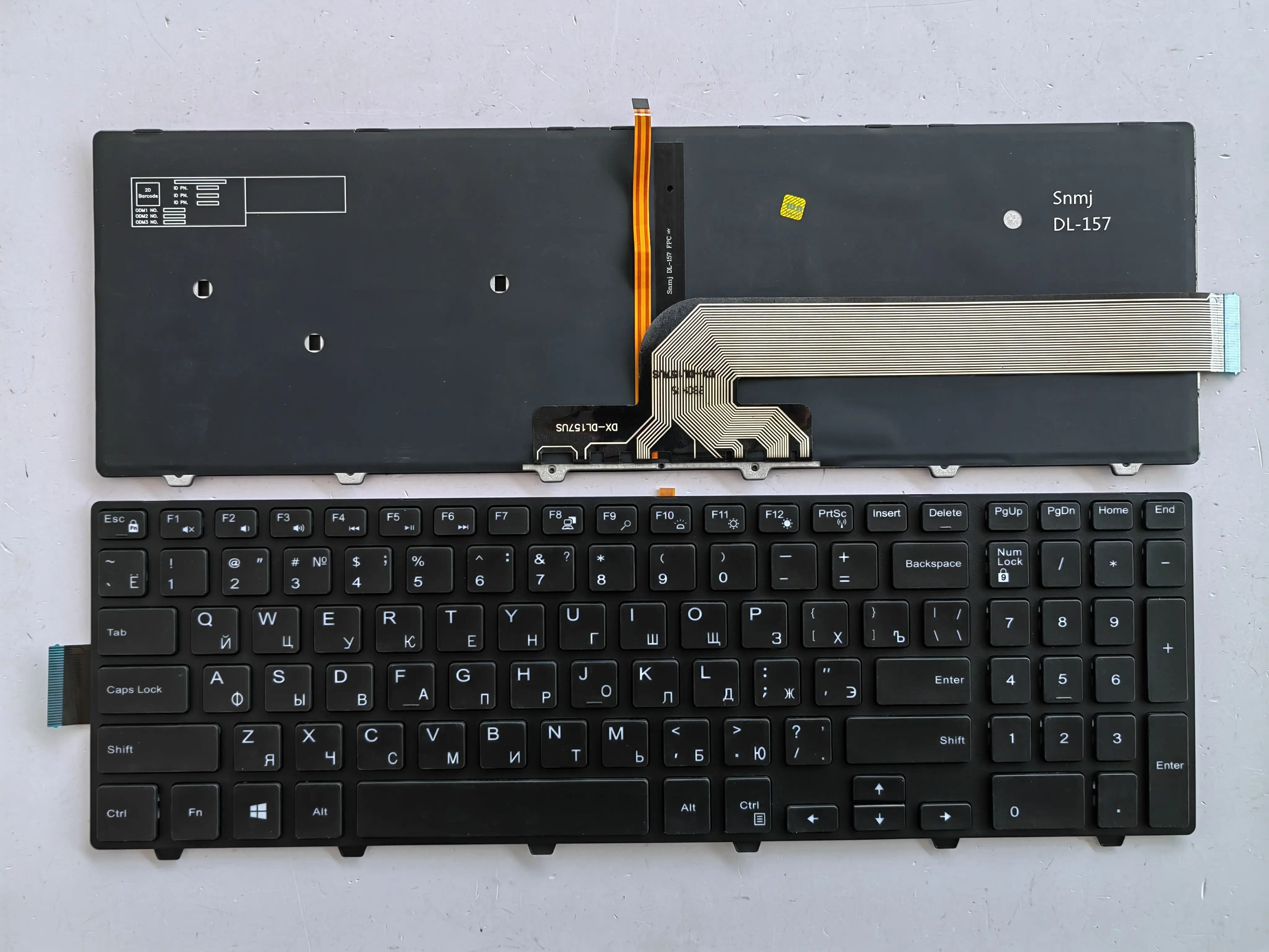 RU Layout for DELL Inspiron 14-3000 5447 5442 5445 7447 Laptop Keyboard
