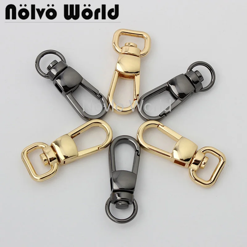 20-100pcs 4 colors 36x9mm 37x10mm snap hook china factory seller swivel snap hook handbag high quality wholesale