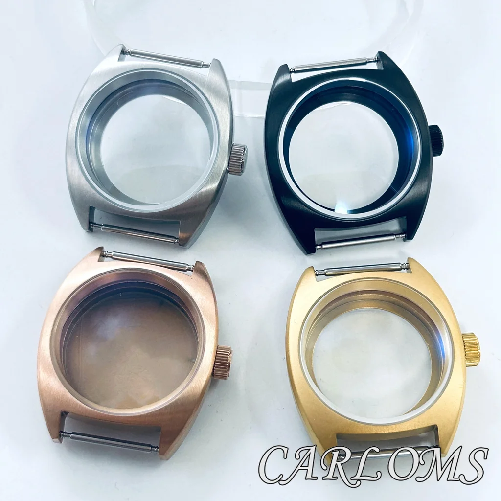

36mm 39mm NH34 NH35 NH36 NH38 NH70 NH72 ETA2824 PT5000 Watch Case Double Domed Sapphire Glass Modified Case