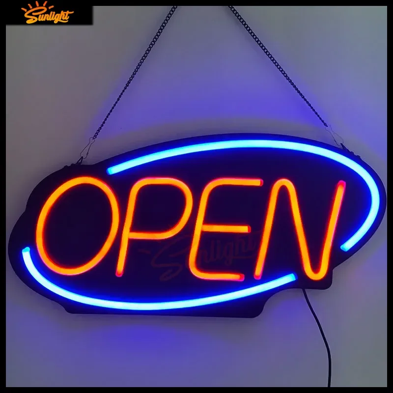 

Led OPEN Neon Sign Light for Bar Wall Decoration Commercial Lighting Colorful Tube Club for KTV Night Light OPEN Neon Sign