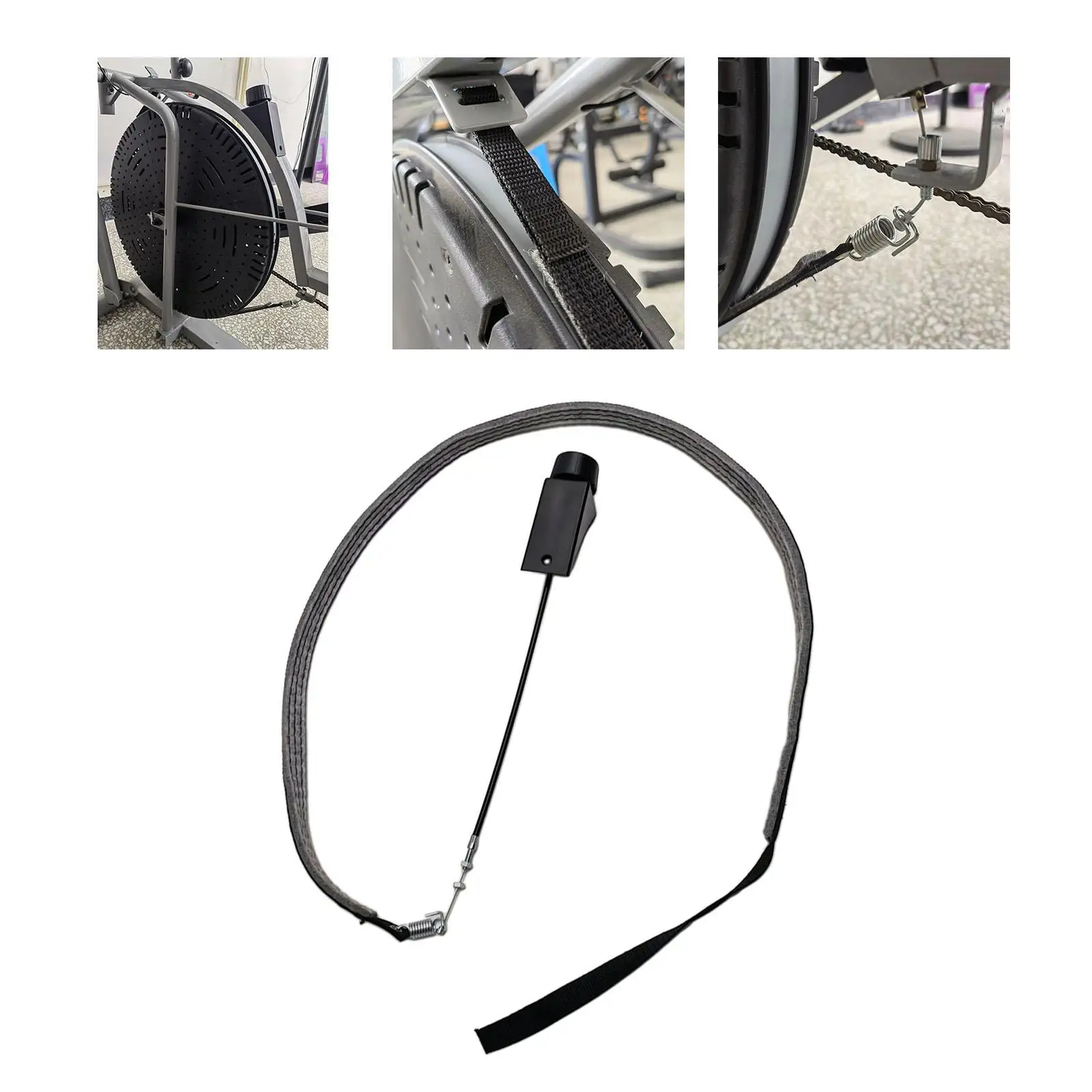 Exercise Bike Power Resistance Belt Resistance Belt Gym, Portable Home Indoor Use Practical Exercise Bike Friction Belt Strap