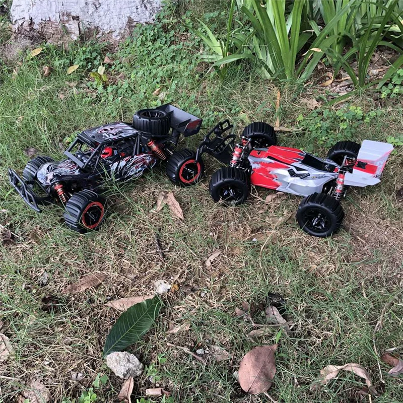 4 Buah Ban Dayung Pasir Salju 1:16 1:14 Roda Hex 12Mm untuk H16 16889 16890 144001 144010 124016   Mobil Truk Off Road Merah XY