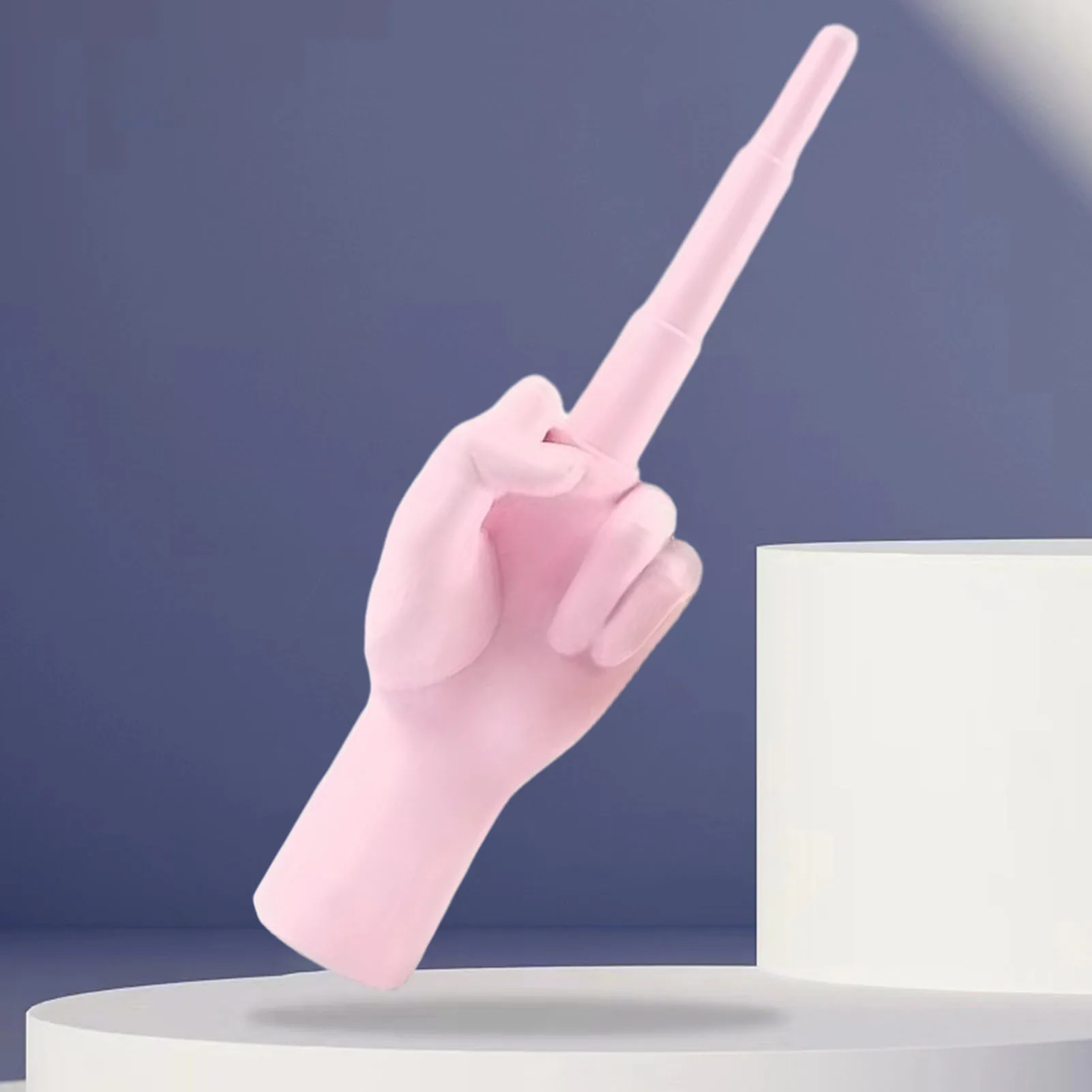 3D Retractable Middle Finger Toy Creative Fidgets Retractable Middle Finger Toy for Kids Adults Party Interactive Toy Halloween