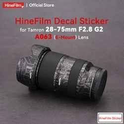 Hinefilm Skin for Tamron 28 75 for sony g2 Lens Skin for Tamron 28-75mm F2.8 Di III VXD G2 Lens Sticker 2875 g2 Wrap Cover 28-75