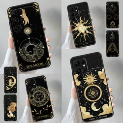 Astrology Tarot Cards Case For Samsung Galaxy S22 S23 S24 Ultra S8 S9 S10 Plus Note 10 20 Ultra S20 S21 FE Cover