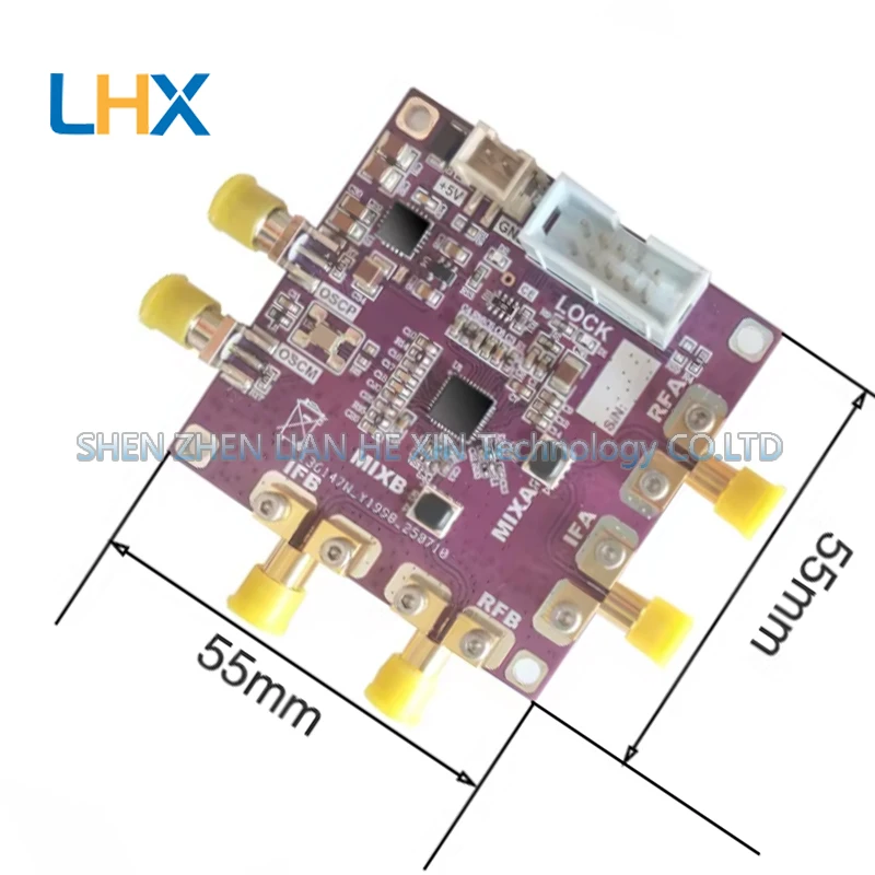 LMX2592+SIM-83 mixing receiver module 20M-10G brand new in stock