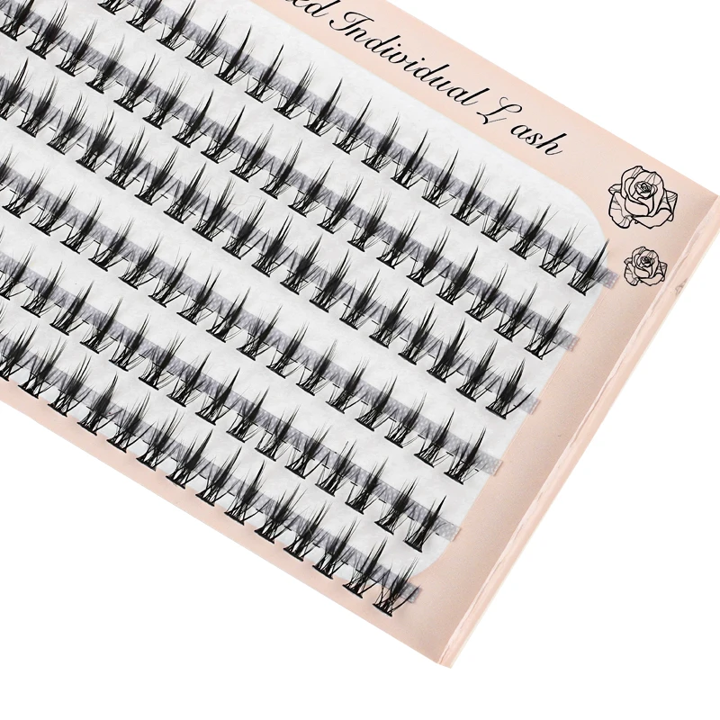 Pestañas YSDO, 120 mechones de pestañas postizas individuales, extensión de pestañas con volumen ruso, abanico prefabricado, herramienta de maquillaje de pestañas postizas de visón