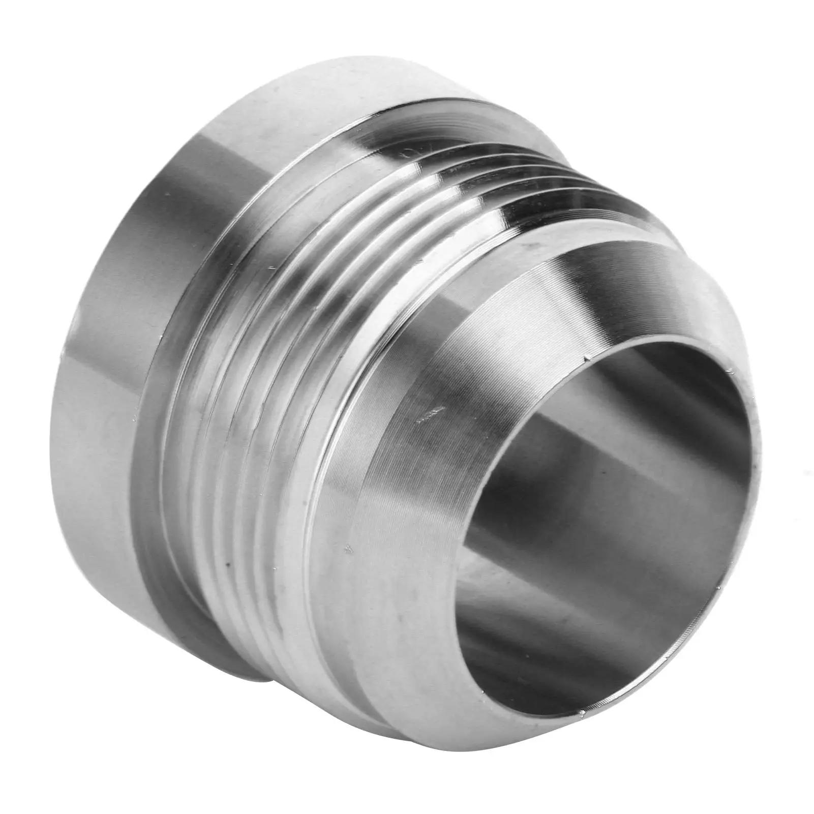 20AN Weld On Bung, Stainless Steel 304 Male Weld Bung Fitting for Fuel Line Oil Cooler