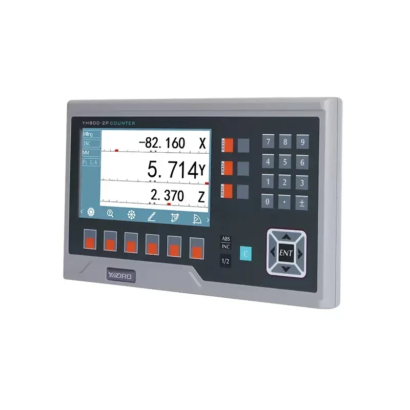 13 Languages YHSINO YH800 Big LCD Metal Casing DRO Digital Readout Display YH800-2P YH800-3P for Milling Lathe Machines