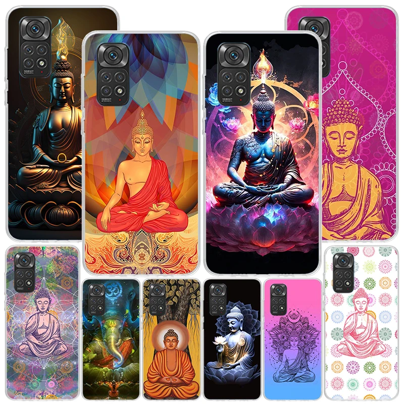 Gautama Buddha Budha Belief Phnoe Case for Xiaomi Redmi Note 13 12 12S 11S 11E 11 10S 10 Pro Plus 9 9S 11T 9T 8 8T 7 Unique Cove