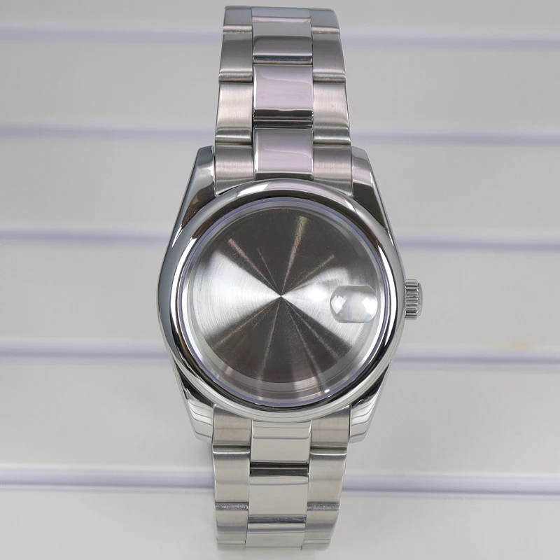 36mm/39mm Rose Gold NH35 Watch Case Parts Sapphire Glass For NH35 NH36 7S26 Miyota8215 DG 2813 29mm Dial Oyster/Jubilee Strap image 3
