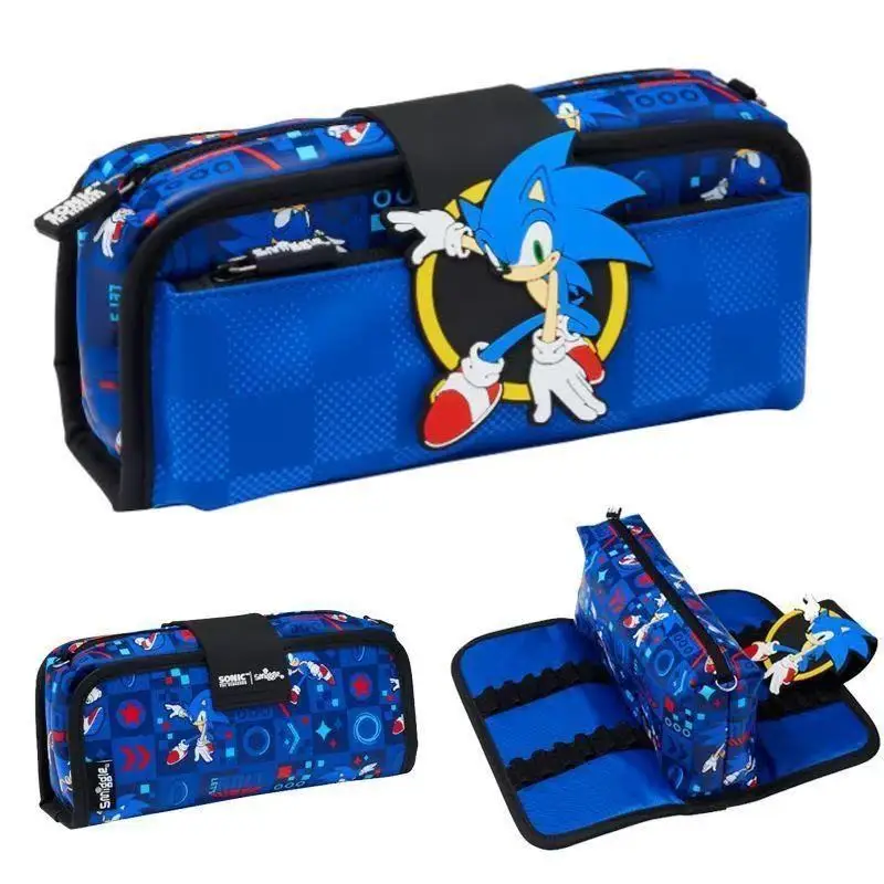 Disney Stitch Sonic Merchandise Etui met grote capaciteit Briefpapierzakje Opbergtas Geweldig cool cadeau Cartoon Merch School