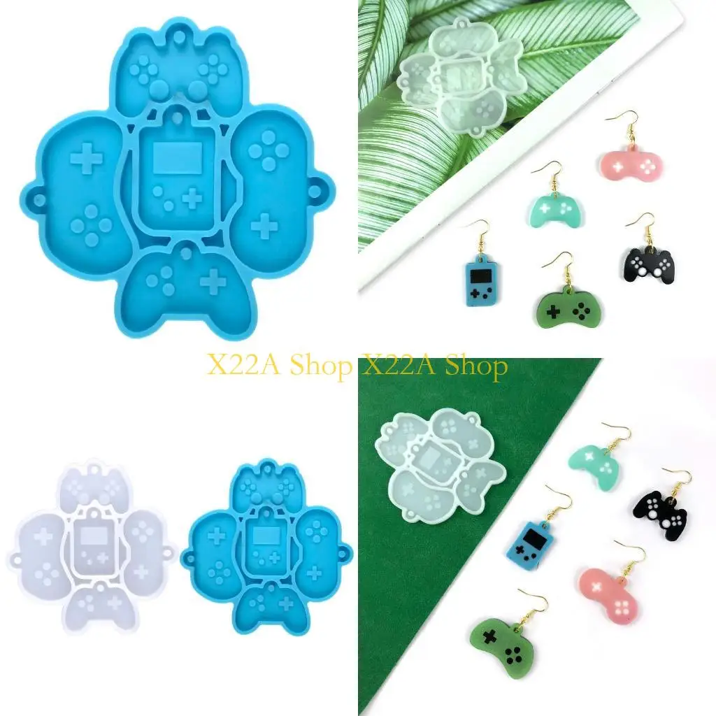 Unique Gaming Keyboard Earrings Mould Crystal Epoxy for Creative Silicone Mould Love Gi